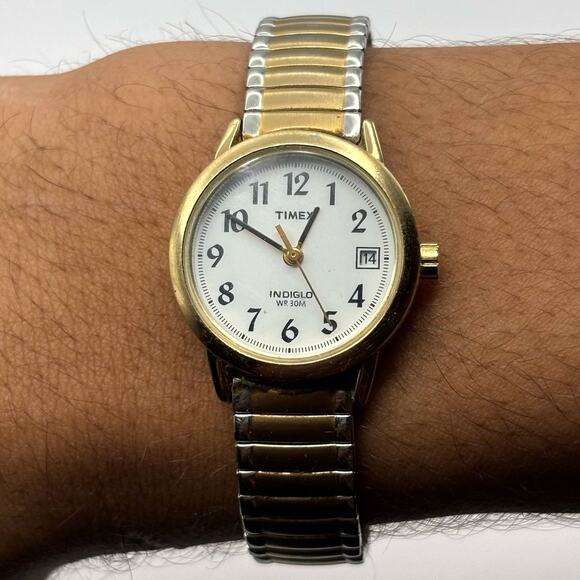 Vintage Gold Timex Watch - Picture 1 of 4